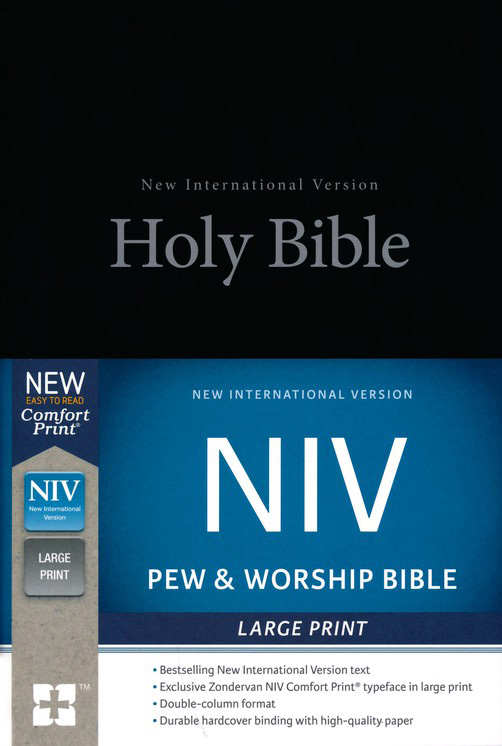 Niv Pew Bibles In Large Print By The Case